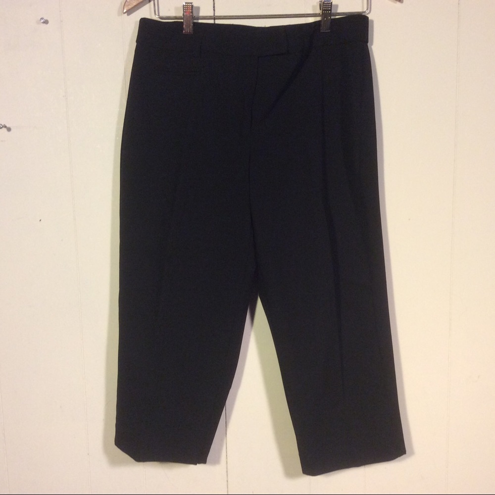 Briggs New York Black Capris Womens size 10